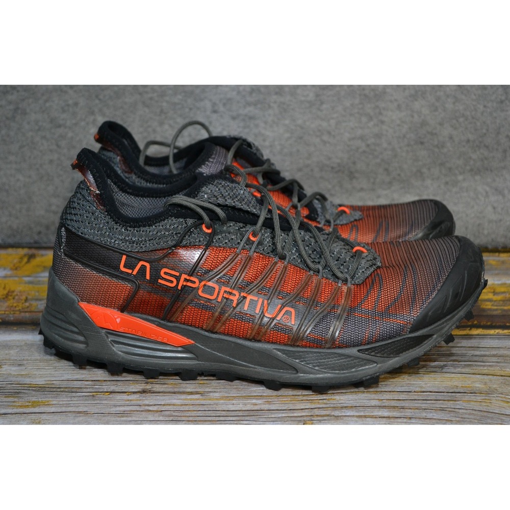 La Sportiva Mutant Shoes Men 11 Red Black Trail Running Sneakers Athletic 2011-C